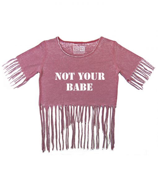 Tricou-dama-scurt-NOT-YOUR-BABE-(6)